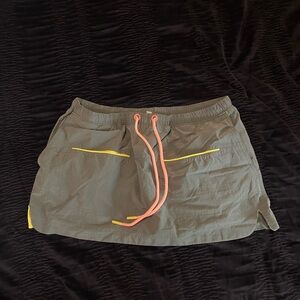 Free people movement cargo mini skirt